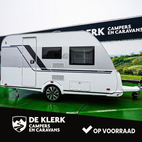 Knaus SPORT 400 LK Gas, Caravans en Kamperen, Caravans, 750 - 1000 kg, tot en met 2, 5 tot 6 meter, Knaus, Ophalen