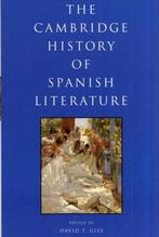 9780521738699 The Cambridge History of Spanish Literature, Verzenden, Zo goed als nieuw, David T Gies