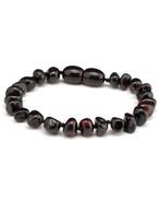 Barnsteen kinder armbandje - cherry (16 cm), Nieuw