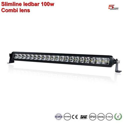 Extreme Slimline single-row ledbar 20inch 100w 9.900 lumen, Auto-onderdelen, Verlichting, Verzenden