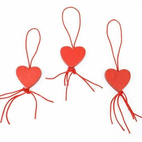 Diverse gelukspoppetjes, o.a. een rood hartje, Hobby en Vrije tijd, Knutselen, Materiaal, Nieuw, Verzenden