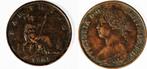 Great Britain 1861 farthing Victoria koper, Verzenden