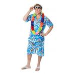 Blauwe Hawaii kleding voor heren - Hawaii kleding, Ophalen of Verzenden, Nieuw