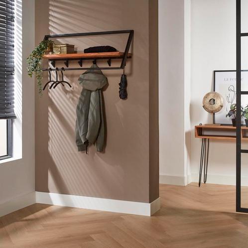 Kapstok Joost 6 haken met hanggedeelte, Huis en Inrichting, Woonaccessoires | Kapstokken, Verzenden
