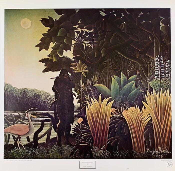 Henri Rousseau (after) - The snake charmer, 1907 - Rare, Antiek en Kunst, Curiosa en Brocante