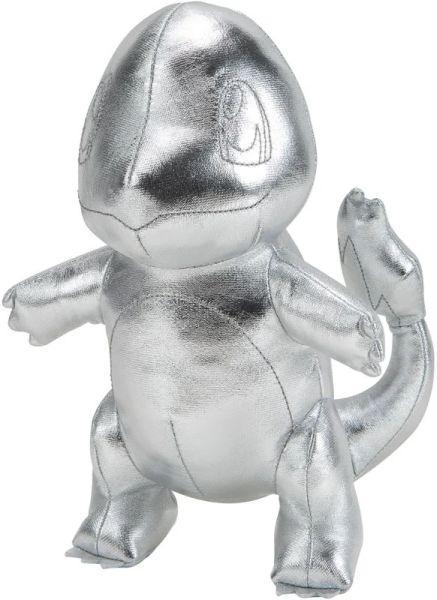 Jazwares Pokémon 25th Anniversary Pluche-Silver Charmander, Kinderen en Baby's, Speelgoed | Knuffels en Pluche, Nieuw, Ophalen of Verzenden