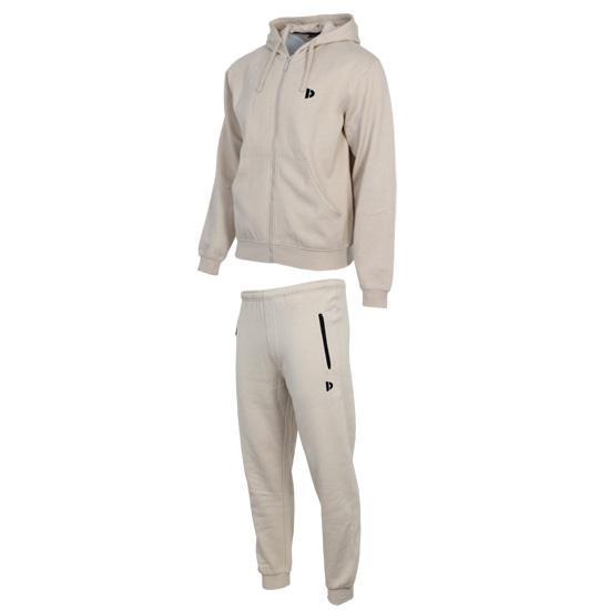 Donnay Donnay Heren - Joggingsuit Liam - Sand, Kleding | Heren, Broeken en Pantalons, Nieuw, Verzenden