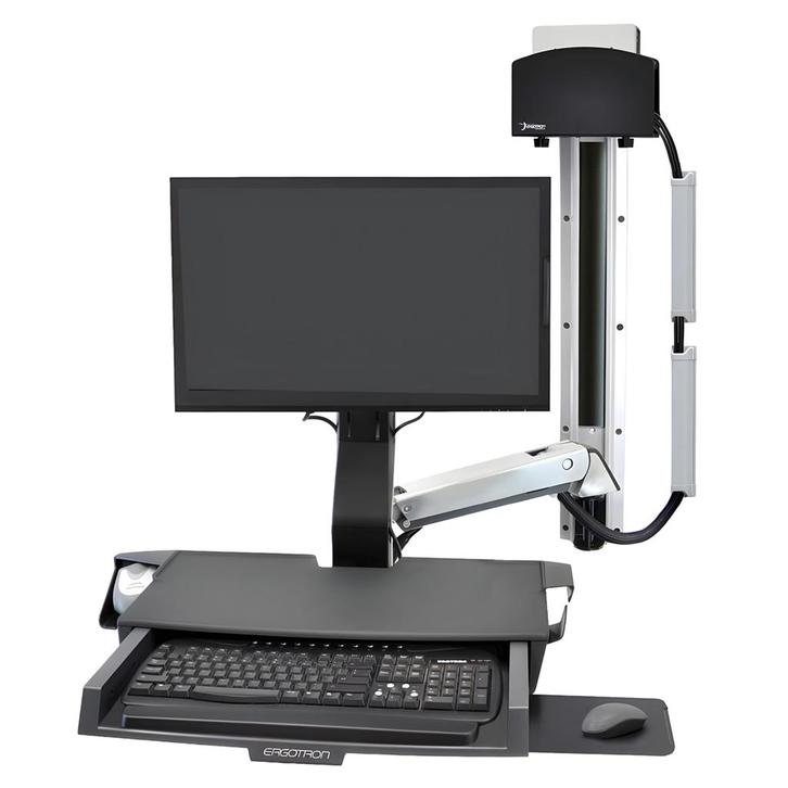 Ergotron SV Sit-Stand Workstation, Computers en Software, Monitoren, Nieuw, Ophalen of Verzenden
