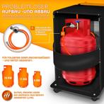 TRESKO Gasverwarming, 4200 watt, incl. gasdrukregelaar, gass, Tuin en Terras, Verzenden, Zo goed als nieuw