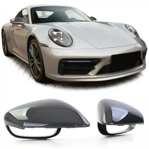 Carbon Spiegelkappen Porsche 911 992 & Taycan, Auto-onderdelen, Overige Auto-onderdelen, Ophalen of Verzenden
