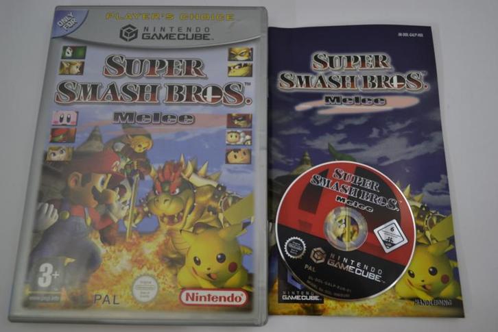 Super Smash Bros Melee - Players Choice (GC HOL), Spelcomputers en Games, Games | Nintendo GameCube, 1 speler, Zo goed als nieuw