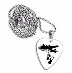 Plectrum ketting of sleutelhanger met Make music Not War, Verzamelen, Ophalen of Verzenden, Nieuw
