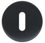 Sleutelplaatje Rond PVD Gunmetal, Ophalen of Verzenden, Nieuw
