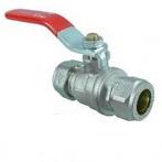 Riko Kogelkraan 2 x 28mm knel vernikkeld, Doe-het-zelf en Verbouw, Buizen en Afvoer, Ophalen of Verzenden, Nieuw