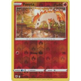 Ponyta  021/189 Reverse Holo  Astral Radiance, Hobby en Vrije tijd, Verzamelkaartspellen | Pokémon, Losse kaart, Nieuw, Foil, Ophalen of Verzenden