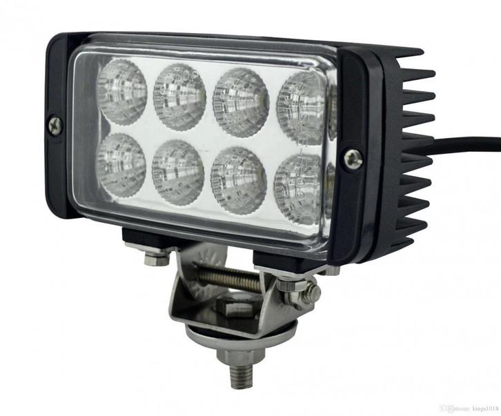 LED SPOT - 8 x 3 watt - front light - WIT - OFF-ROAD - Recta, Hobby en Vrije tijd, Elektronica-componenten, Nieuw, Ophalen of Verzenden