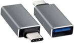 DrPhone - USB-C naar USB-A adapter OTG Converter USB 3.0 ges, Audio, Tv en Foto, Nieuw, Verzenden