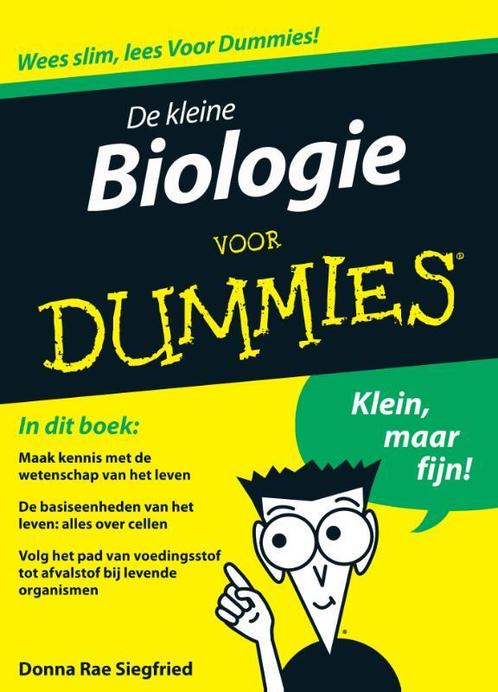De kleine biologie voor Dummies 9789043020824, Boeken, Techniek, Zo goed als nieuw, Verzenden