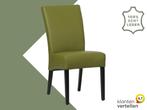 Leren eetkamerstoel Just - Toledo Apple Green (groen) -, Bohemian, Eigentijds, Klassiek, Retro, Romantisch, Scandinavisch, Nieuw