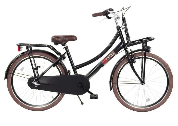 2Cycle Transportfiets 3-speed kinderfiets 24 inch (8 tot 10, Fietsen en Brommers, Fietsen | Meisjes, 24 inch, Nieuw, Verzenden