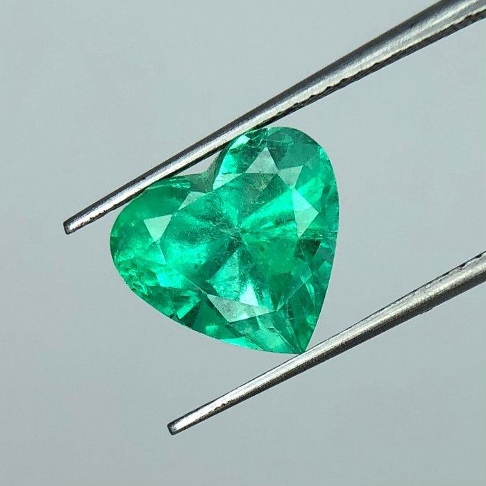 Groen Smaragd - 4.81 ct - Guild Gem Laboratory -, Sieraden, Tassen en Uiterlijk, Edelstenen