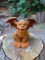 sculptuur, SITTING GARGOLYE, DEMON - 16 cm - Gietijzer