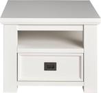 Showmodel - Salontafel Rosaly 60 X 60 Cm Wit Wit, Verzenden, Nieuw