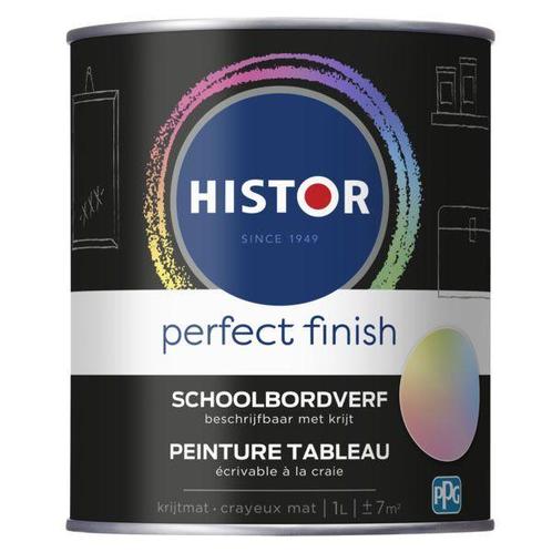 Histor Perfect Finish Schoolbordverf Geordend 1L, Doe-het-zelf en Verbouw, Verf, Beits en Lak, Verf, Nieuw, Minder dan 5 liter