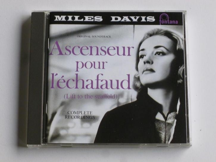 Miles Davis - Ascenseur pour L echafaud (soundtrack), Cd's en Dvd's, Cd's | Jazz en Blues, Zo goed als nieuw, Verzenden