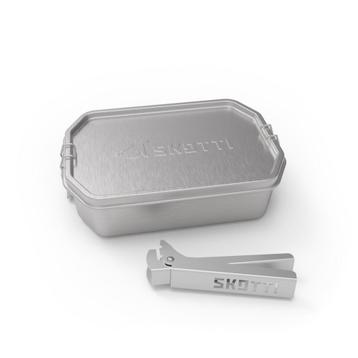 Skotti RVS Boks 1L – Compacte & Veelzijdige Outdoor Pan & beschikbaar voor biedingen
