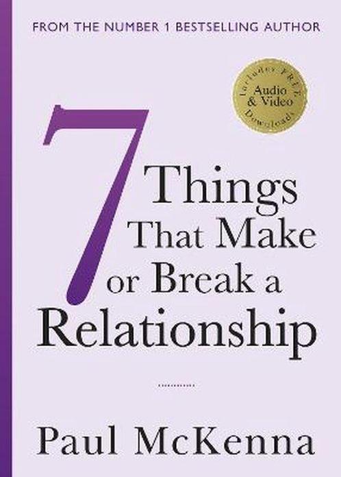 9781787632240 Seven Things That Make or Break a Relati, Boeken, Studieboeken en Cursussen, Nieuw, Verzenden