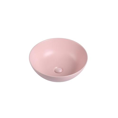 Waskom Luisa 41x41x15cm mat roze inclusief afvoerplug, Doe-het-zelf en Verbouw, Sanitair, Verzenden