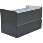 Wiesbaden Vision Onderkast Met 2 Laden - 80x46cm - Hoogglans, Ophalen of Verzenden, Nieuw