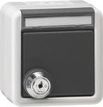 Gira IP44 Buiten SCHUKO Stopcontact Met Vergrendelbare, Verzenden, Nieuw, Overige typen