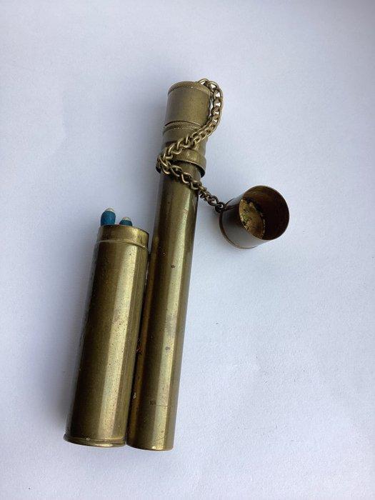 Aansteker - Messing, Antiek en Kunst, Curiosa en Brocante