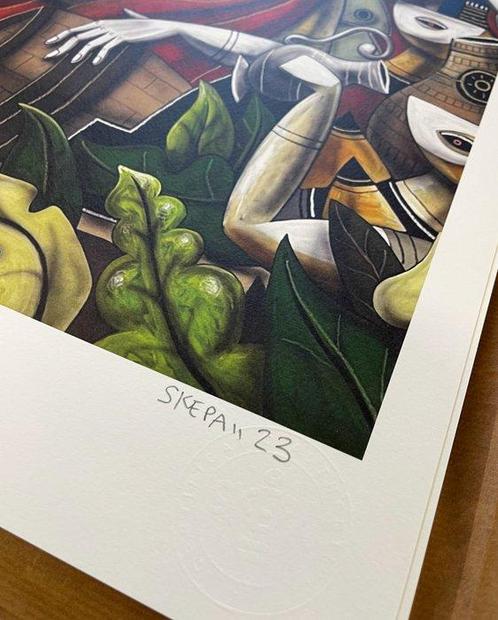 SKEPA - Bacchanales (print 10/30), Antiek en Kunst, Kunst | Schilderijen | Modern