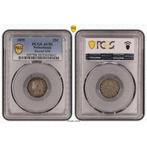 Nederland. Wilhelmina. 25 Cents 1895 muntmeesterteken schuin, Postzegels en Munten, Munten | Nederland