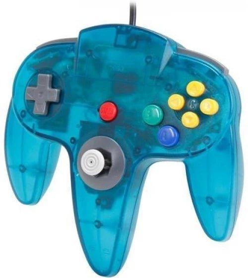 Teknogame controller voor Nintendo 64 teal, Spelcomputers en Games, Spelcomputers | Nintendo Consoles | Accessoires, Verzenden