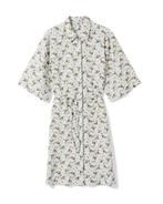 HEMA Damesjurk Lynn regular fit mousseline wit, Kleding | Dames, Jurken, Verzenden, Nieuw, Wit