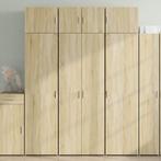 vidaXL Opbergkast 70x42,5x225 cm bewerkt hout sonoma, Huis en Inrichting, Kasten | Buffetkasten, Minder dan 50 cm, Nieuw, Overige houtsoorten