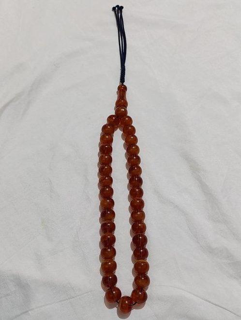 Rozenkrans - Amber - 1970-1980 - Zeldzame Gebedskettingen, Verzamelen, Dierenverzamelingen