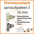 Eco 4 Thermostatisch M30 aansluitpakket 3 t.b.v. 16 mm buis, Ophalen of Verzenden, Nieuw, Radiator, Hoog rendement (Hr)