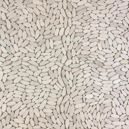 Mozaiek tegel wit 30x30 cm natuursteen, Doe-het-zelf en Verbouw, Tegels, Nieuw, 10 m² of meer, Ophalen of Verzenden