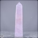 Doorschijnende obelisk van rozenkwarts uit Brazilië – Een, Antiek en Kunst