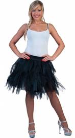 Petticoat zwart, Kleding | Dames, Carnavalskleding en Feestkleding, Ophalen of Verzenden, Nieuw