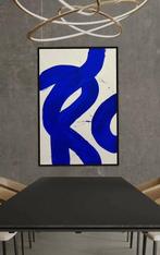 Stefanie Raus - Verschlungen blau 976 XXL, Antiek en Kunst