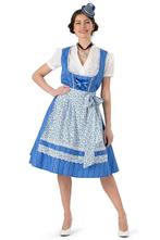 Dirndl Jurk Heike Blauw, Kleding | Dames, Carnavalskleding en Feestkleding, Ophalen of Verzenden, Nieuw