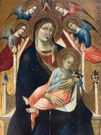 Simone Martini (1284-1344) - Manner of - Madonna and Child, Antiek en Kunst