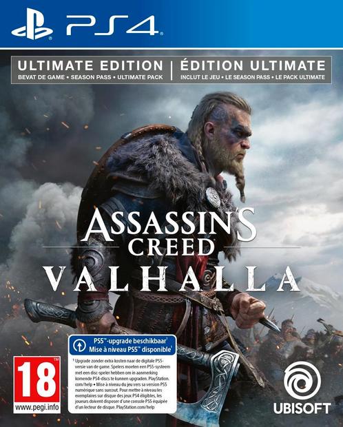 Assassins Creed Valhalla Ultimate Edition, Spelcomputers en Games, Games | Sony PlayStation 4, Verzenden