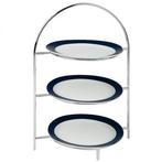 Elegante Etagère - 3 Etages | Max Ø27 cm - 2 Kleuren, Verzenden